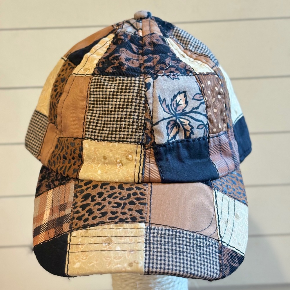 Donna Sharp Patchwork‎ Baseball Cap Unisex OSFM Boho Festival Cotton